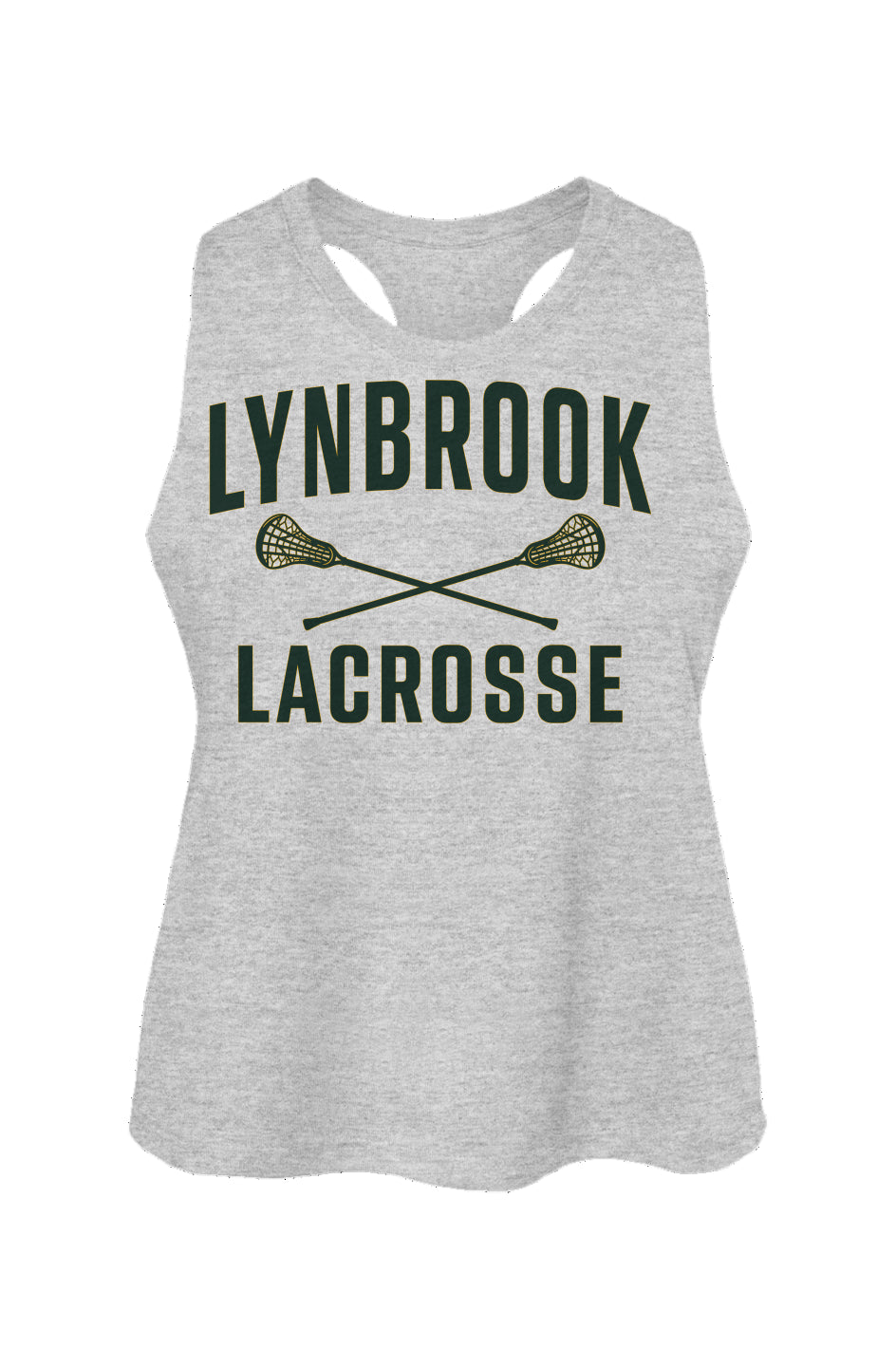 Lynbrook Lacrosse Women's Racerback Cropped Tank