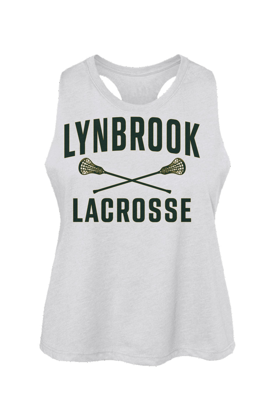 Lynbrook Lacrosse Women's Racerback Cropped Tank